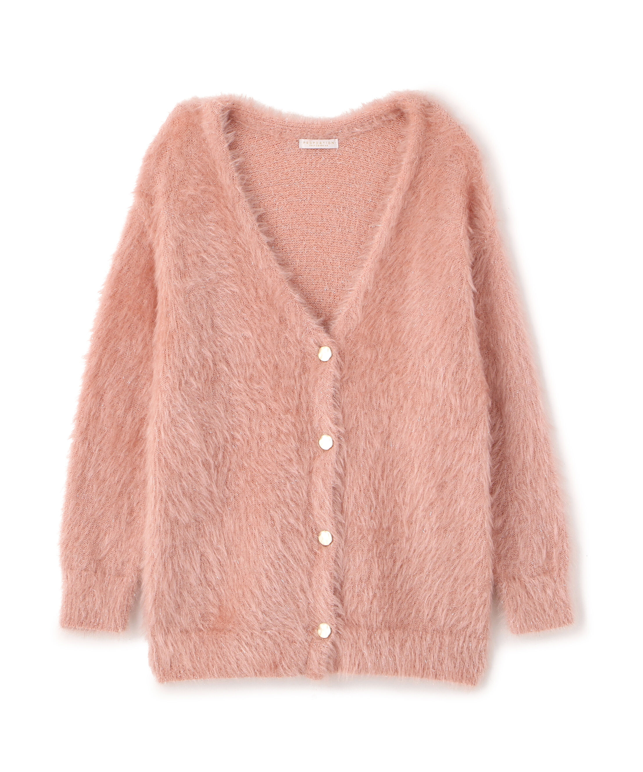 PROPORTION BODY DRESSING「キャットBIGカーディガン 25AW」|カーディガン|