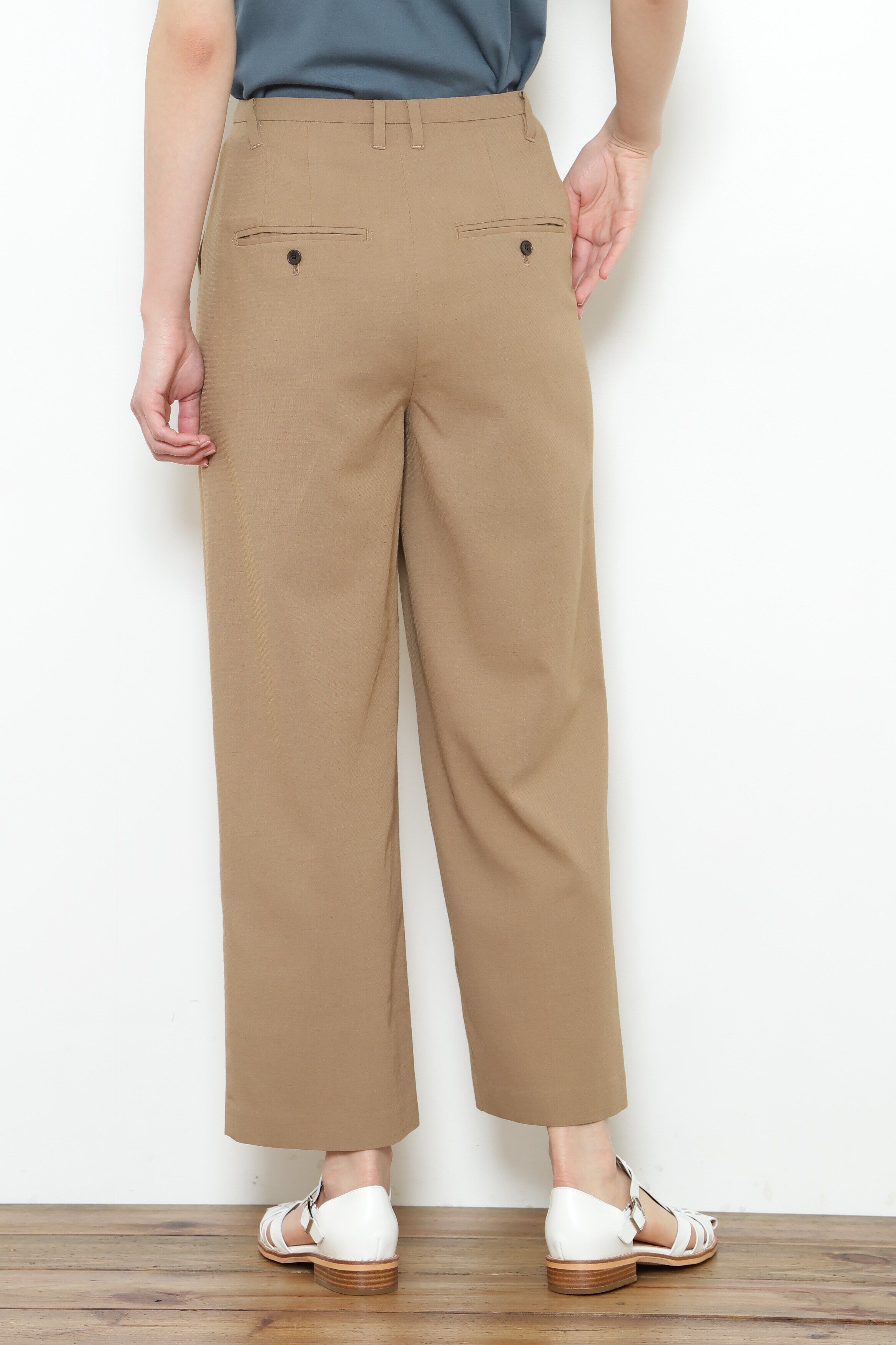  「◆レーヨン強撚Ｃ／麻ツイルＳＴパンツ」|その他|