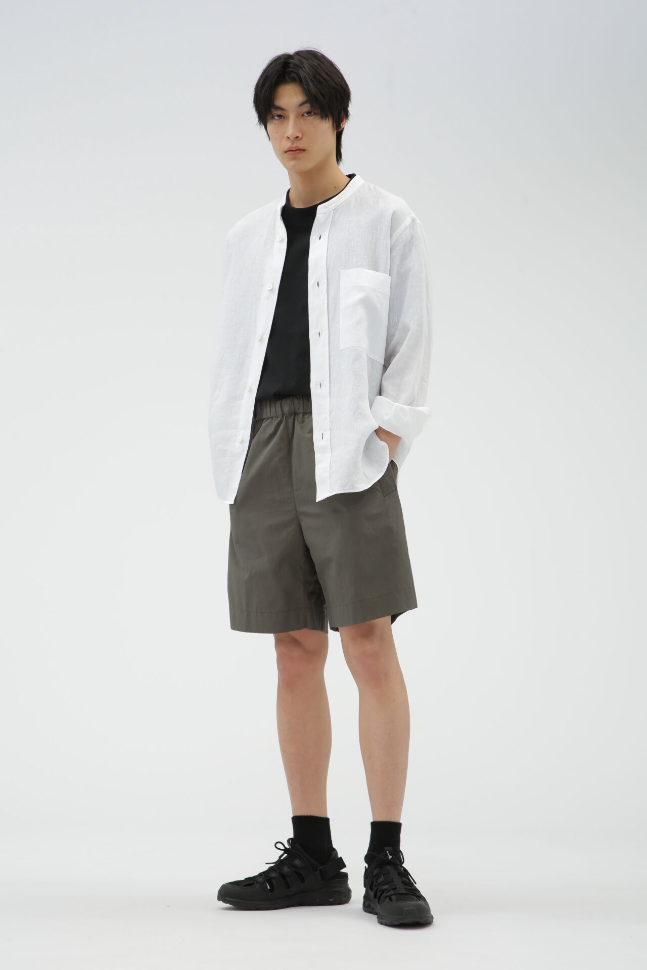 MARGARET HOWELL「WATER REPELLENT NYLON POPLIN TROUSERS」|その他|