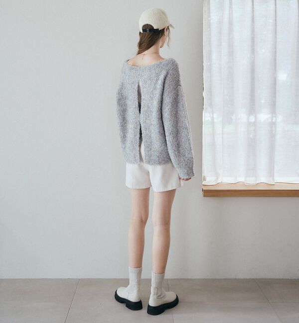 archives「ラメブークレバックシャンミドルニット」|ニット・セーター|