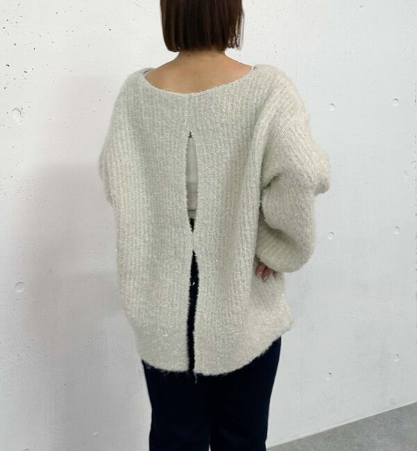 archives「ラメブークレバックシャンミドルニット」|ニット・セーター|