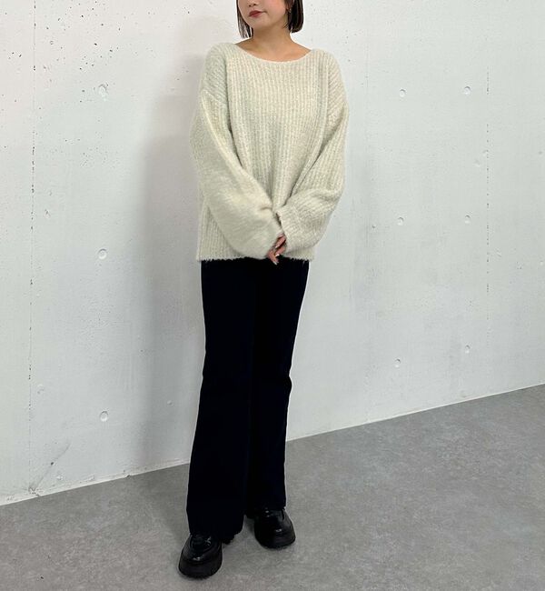 archives「ラメブークレバックシャンミドルニット」|ニット・セーター|
