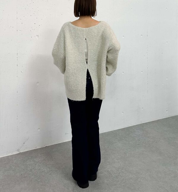 archives「ラメブークレバックシャンミドルニット」|ニット・セーター|