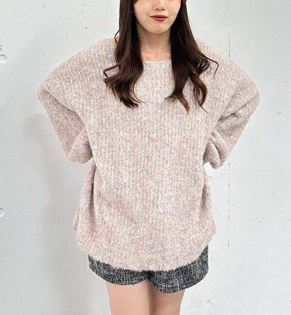 archives「ラメブークレバックシャンミドルニット」|ニット・セーター|