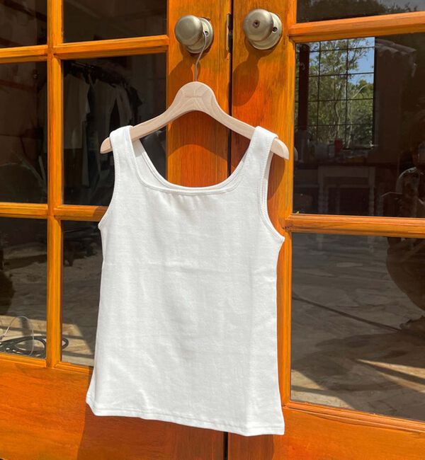 Doux archives「２ｗａｙスクエアリブタンクトップ／」|タンクトップ|