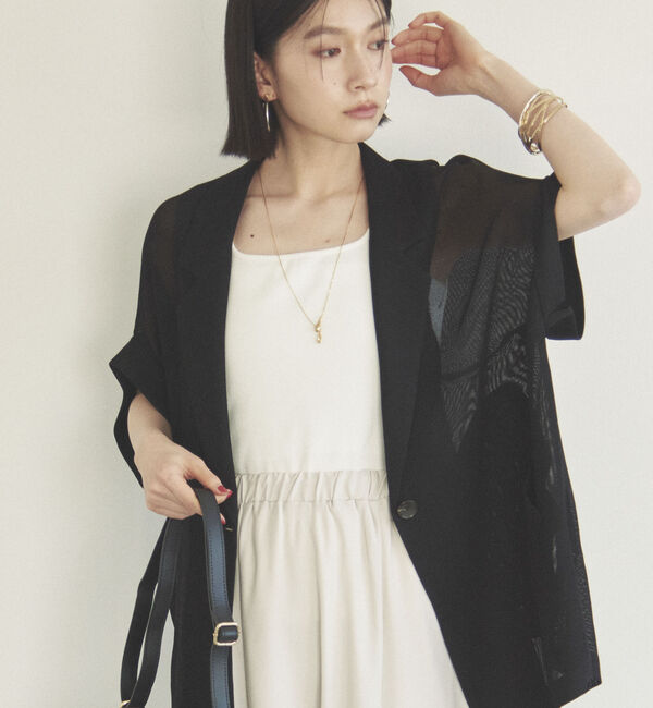 Doux archives「２ｗａｙスクエアリブタンクトップ／」|タンクトップ|