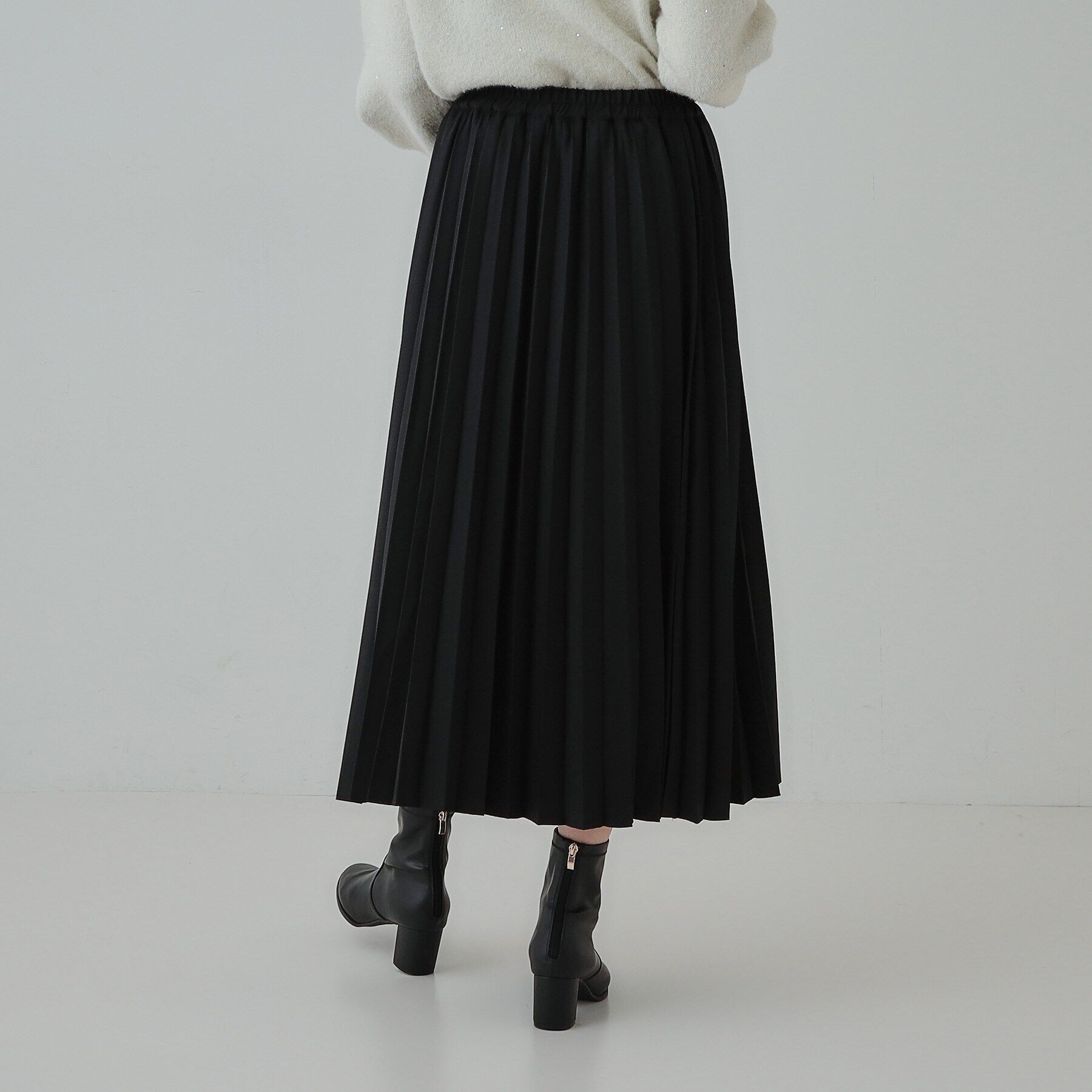 SHOO･LA･RUE「【S-LL】軽やかな動きと優雅さを演出 プリーツスカート」|スカート|