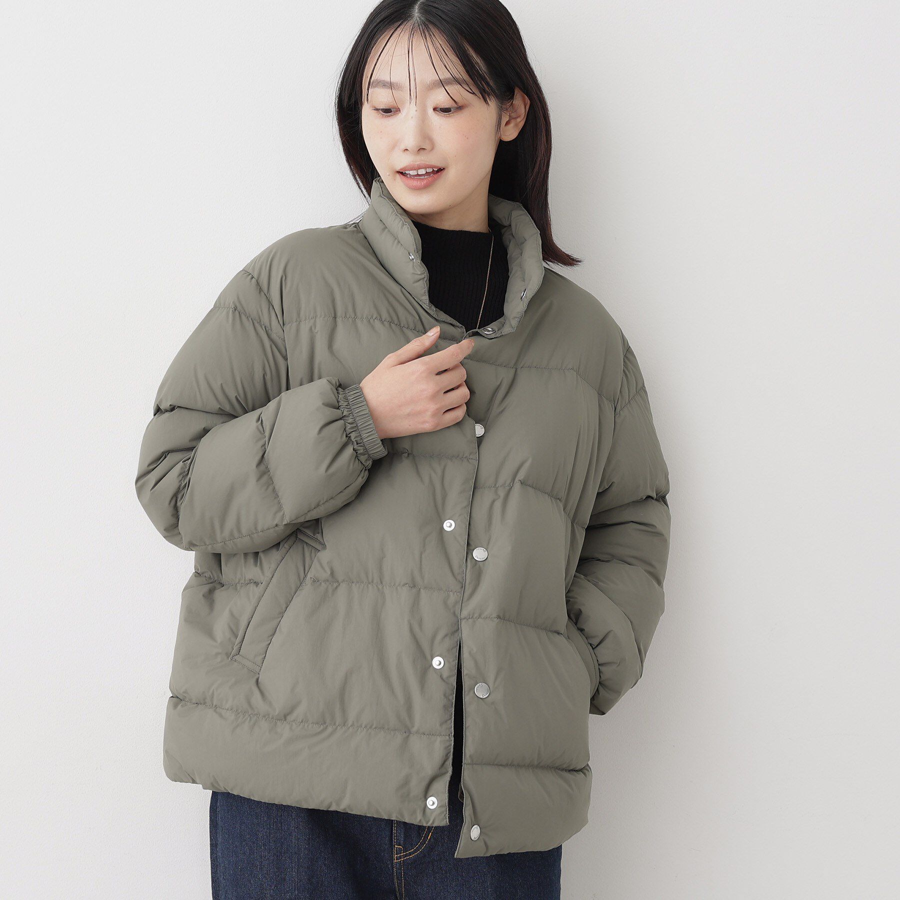 Dessin「【ユニセックス/軽量】ライトダウンコート」|ダウン|