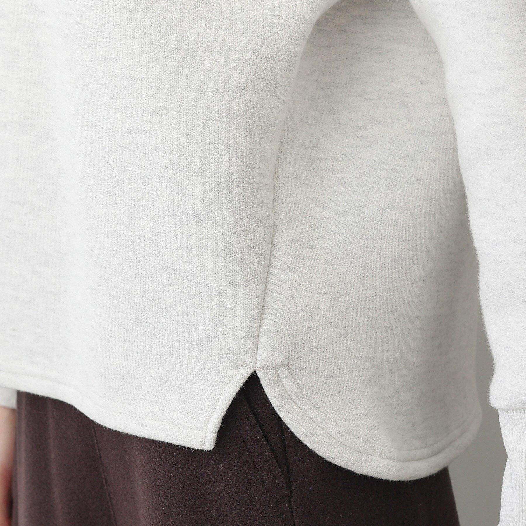 Dessin「【洗える】バックヘンリーソフトボンディングカットソー」|Tシャツ・カットソー|