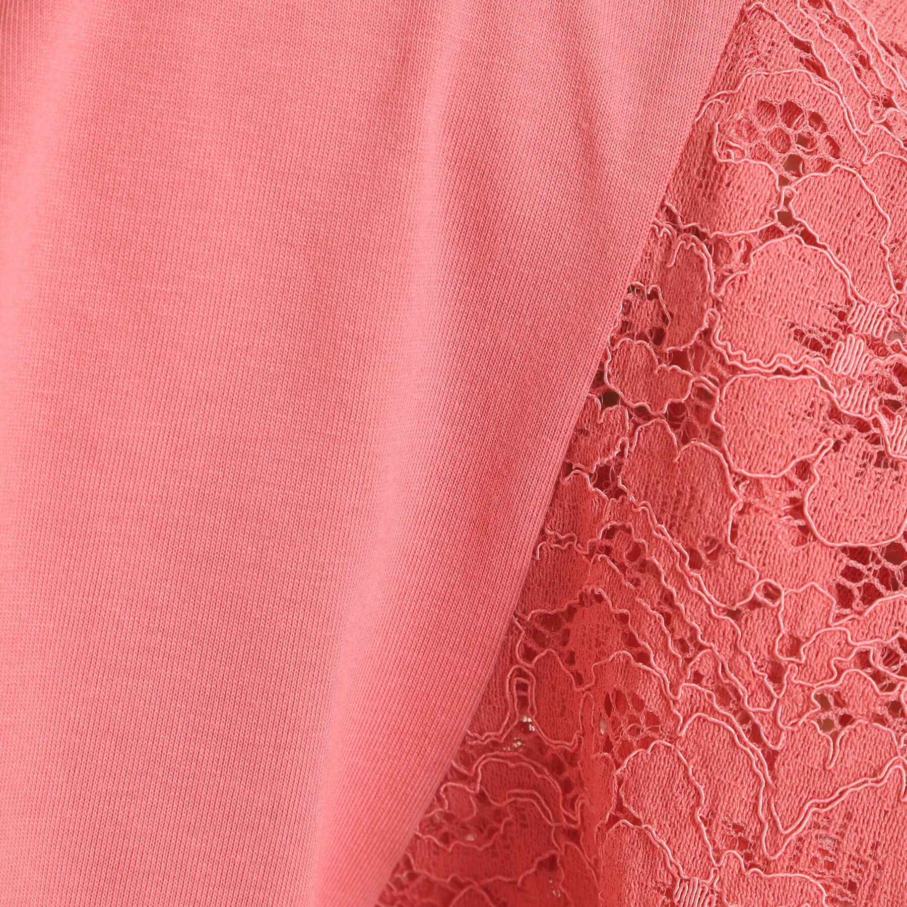 ITS&rsquo;DEMO「【手洗い可】袖フレアレースプルオーバー」|Tシャツ・カットソー|