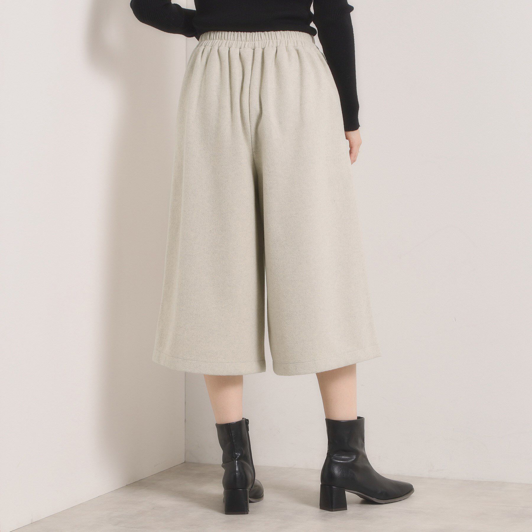 ITS&rsquo;DEMO「【洗濯機OK】カットメルトンキュロット」|その他|