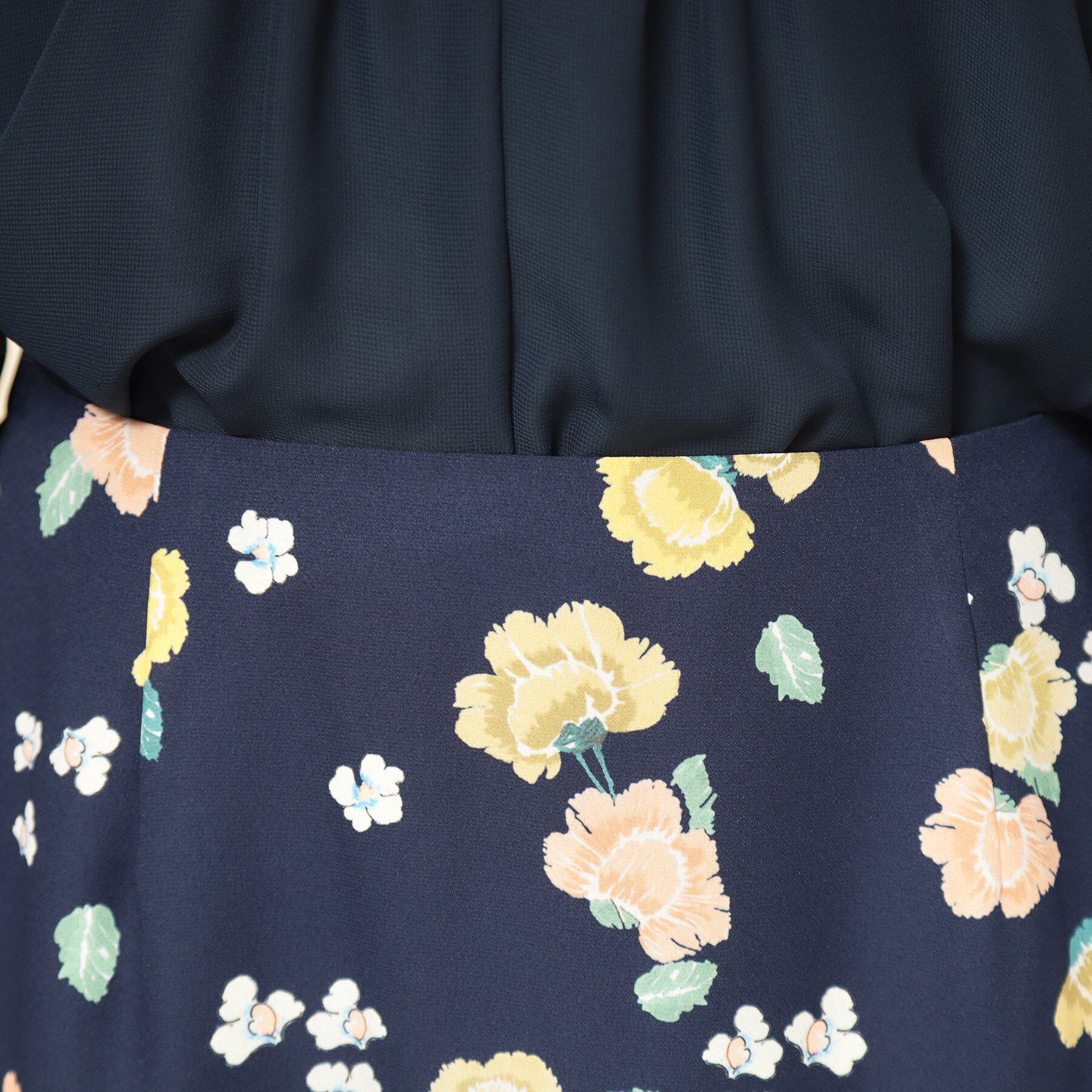 SunaUna「【co creation and yours／SS～L】オリエンタル柄パネルスカート」|スカート|