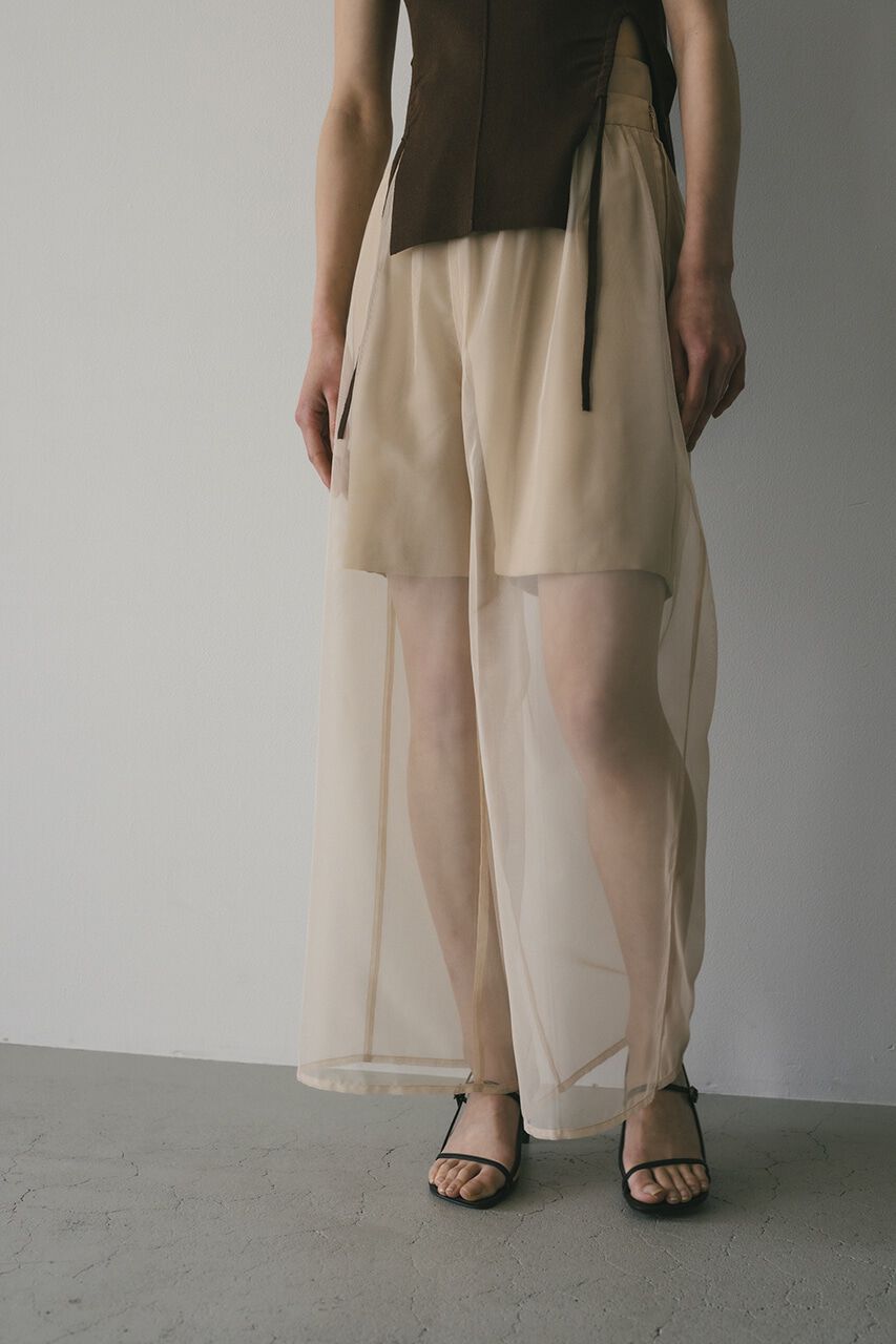 STYLEMIXER「ハイシアーレイヤードパンツ」|その他|