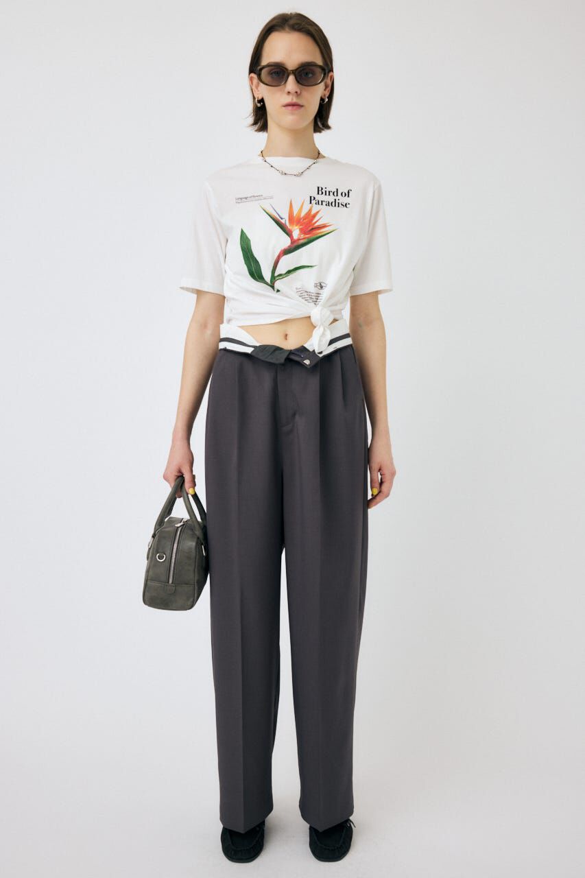 MOUSSY「TUCK トラウザーズ」|その他|