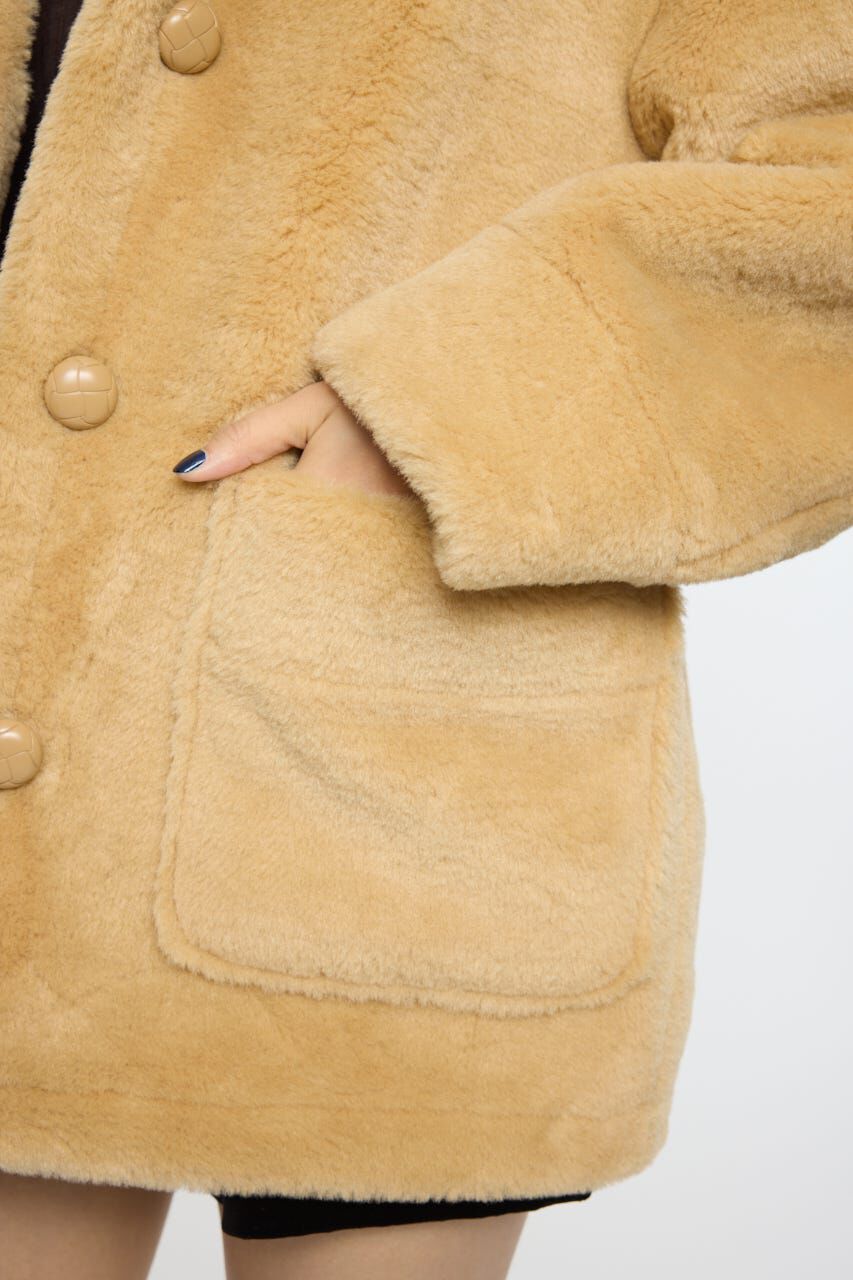 MOUSSY「SHEARLING OVER MIDDLE ジャケット」|その他|