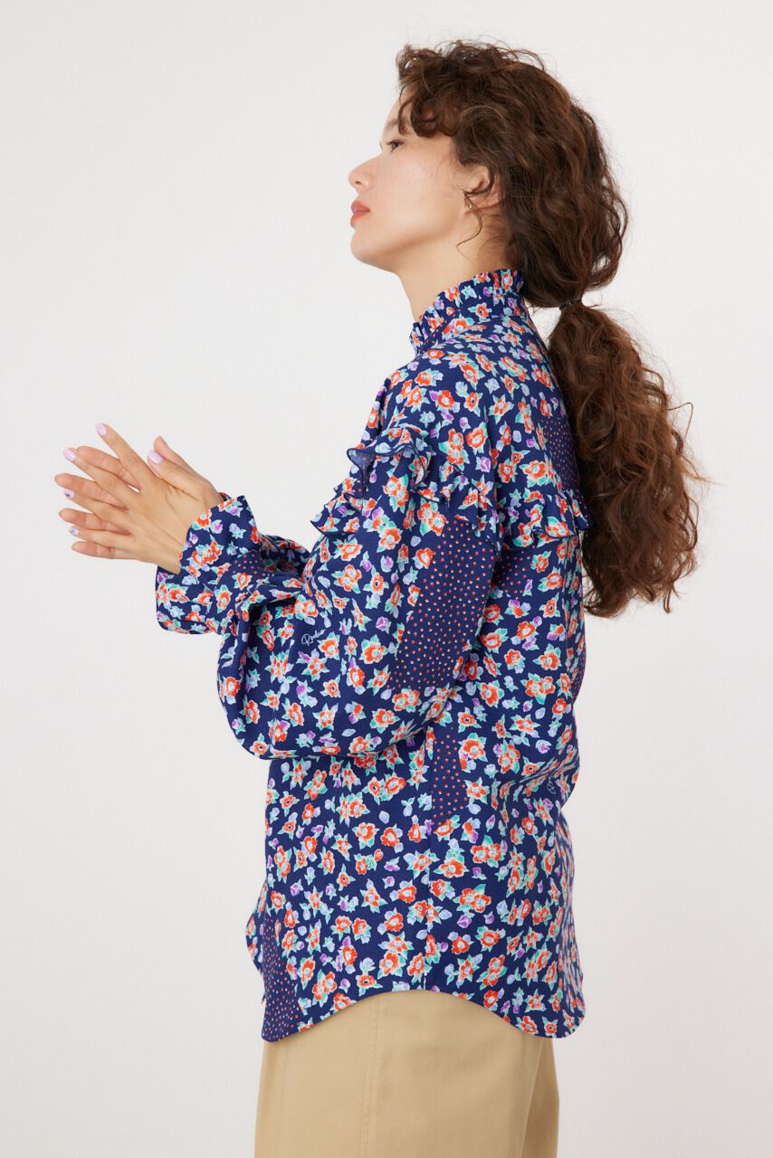 RODEO CROWNS「floral ブラウス」|シャツ・ブラウス|