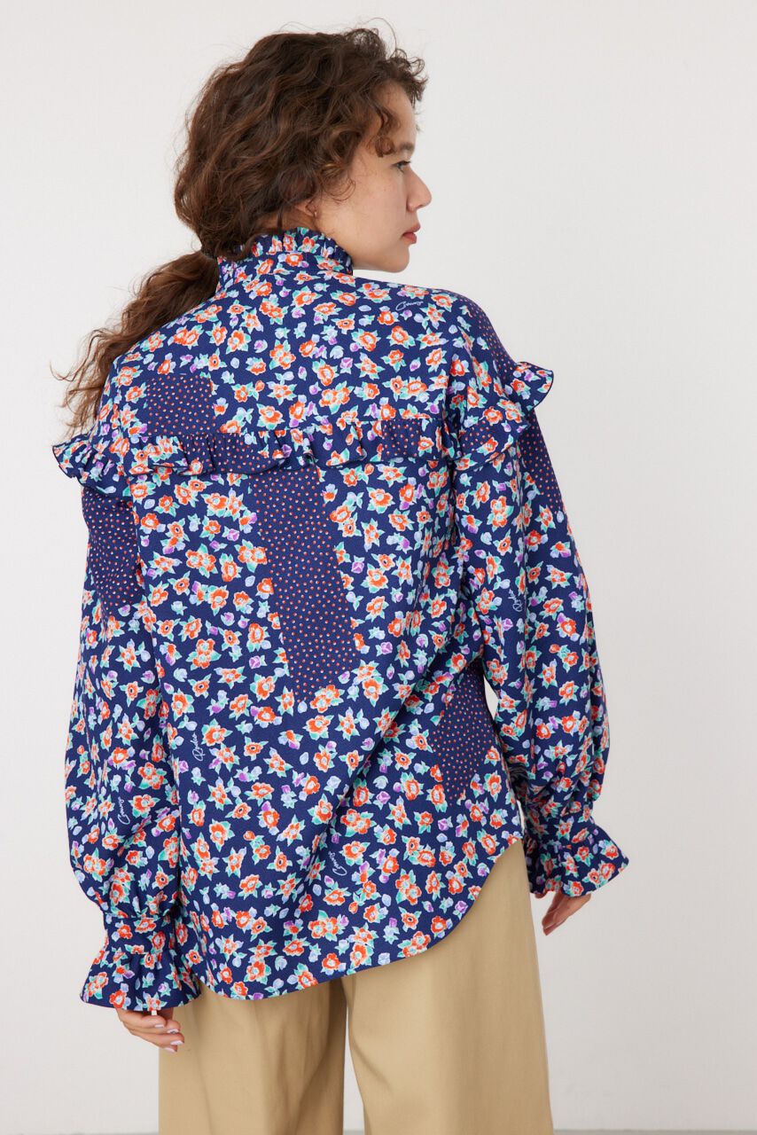 RODEO CROWNS「floral ブラウス」|シャツ・ブラウス|