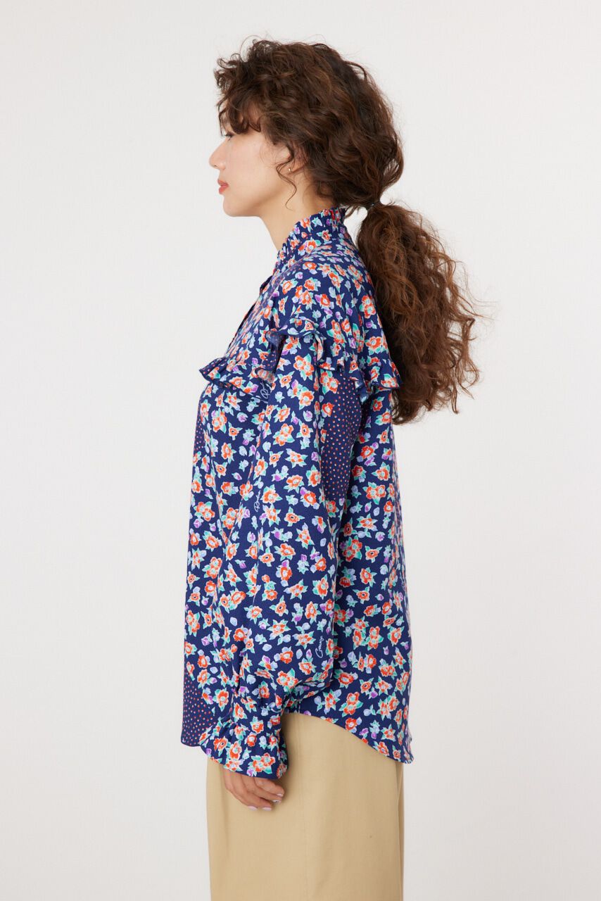 RODEO CROWNS「floral ブラウス」|シャツ・ブラウス|