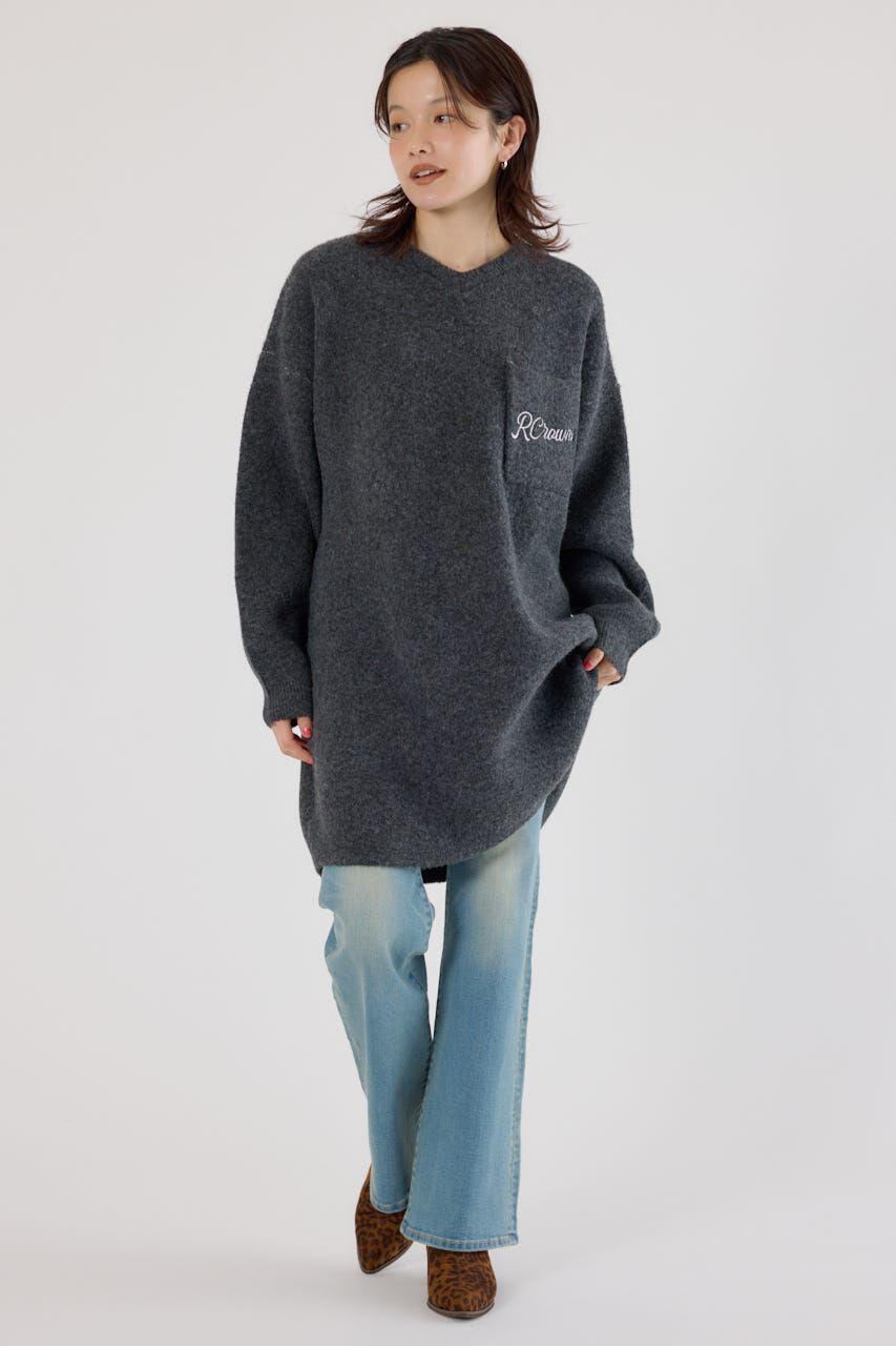 RODEO CROWNS「ロゴブークレニットワンピース」|ワンピース|