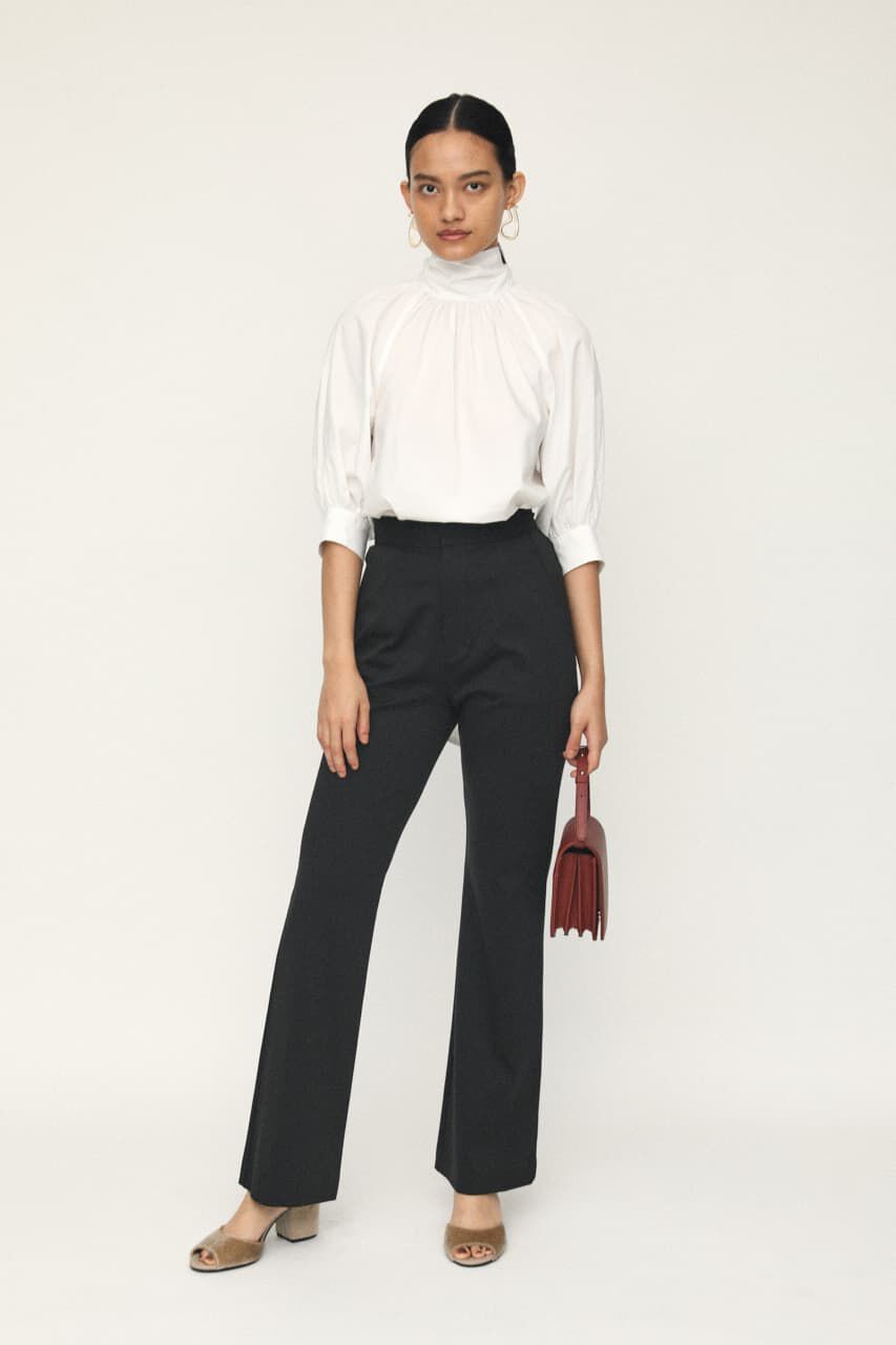SLY「STRETCH FLARE FIT パンツ」|その他|BLK