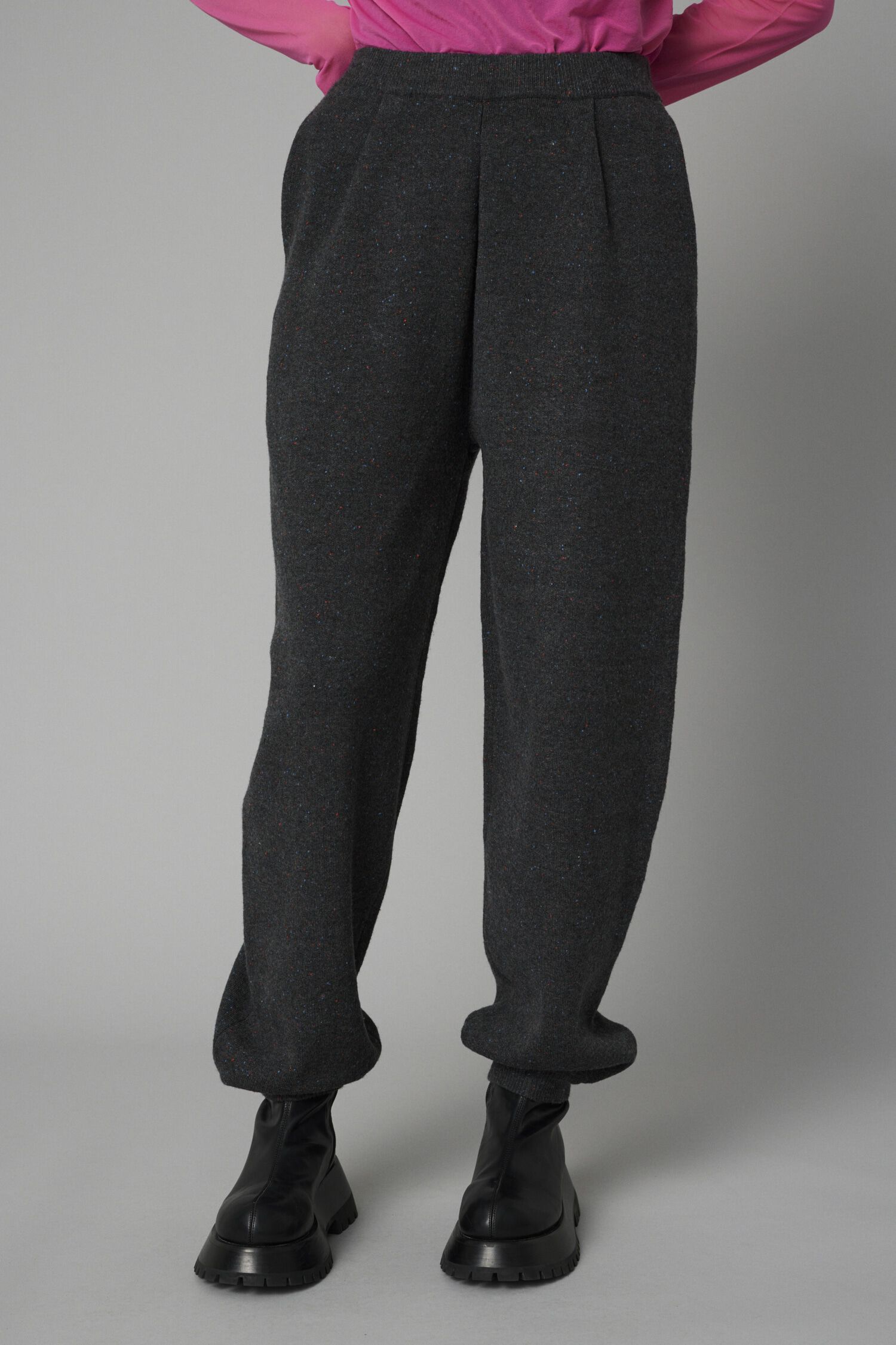 HeRIN.CYE「Nep cocoon knit pants」|その他|