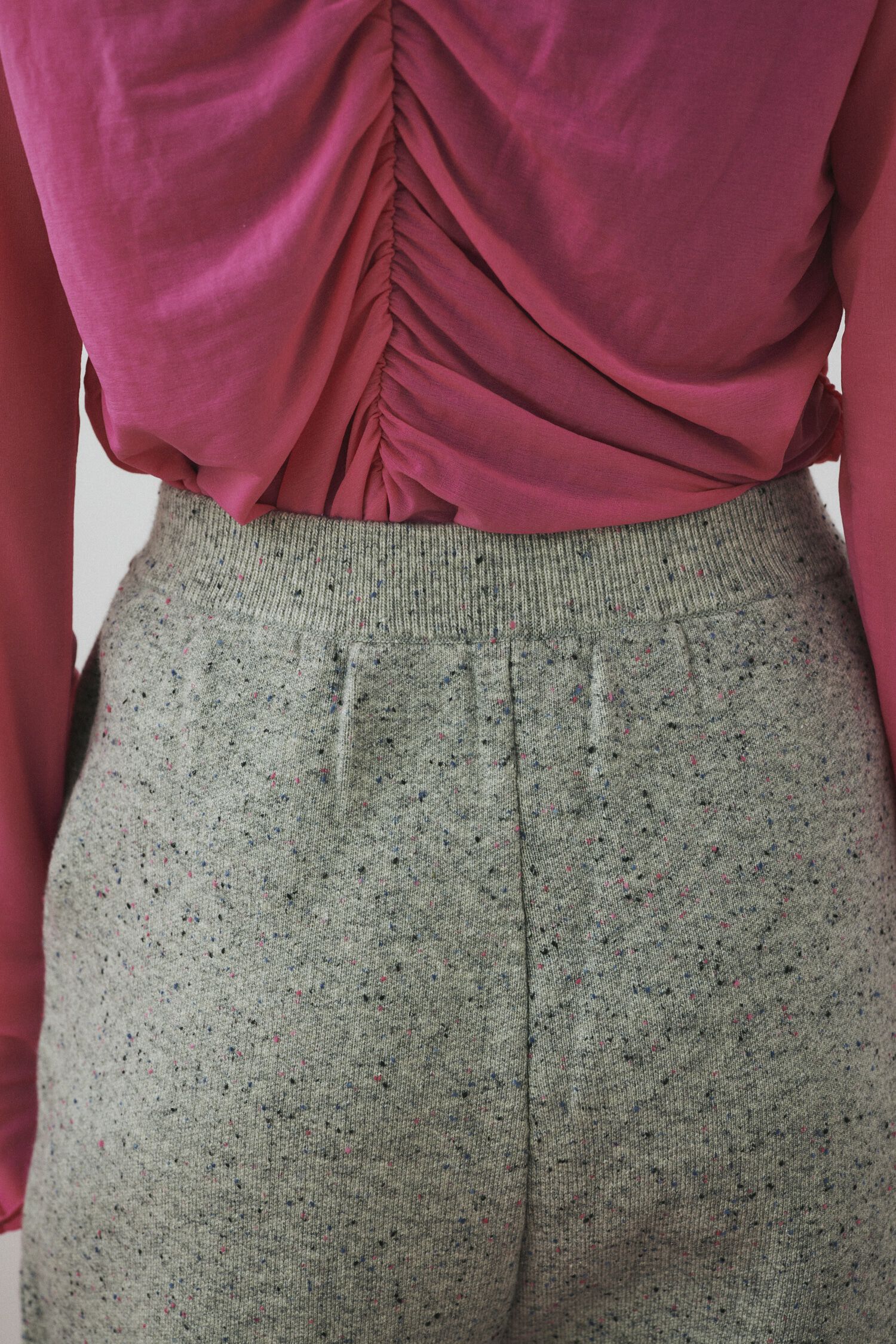 HeRIN.CYE「Nep cocoon knit pants」|その他|