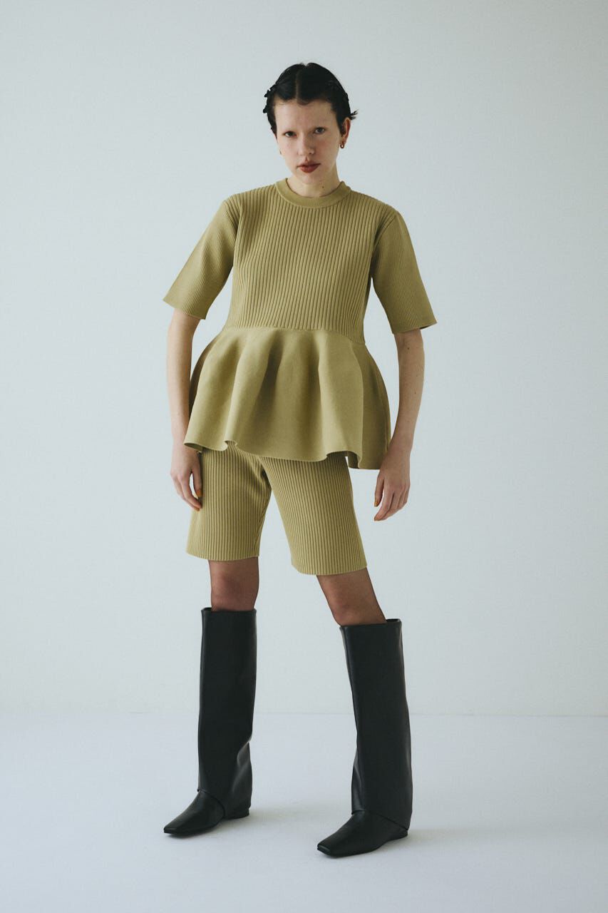 HeRIN.CYE「Knit half pants」|その他|BEG