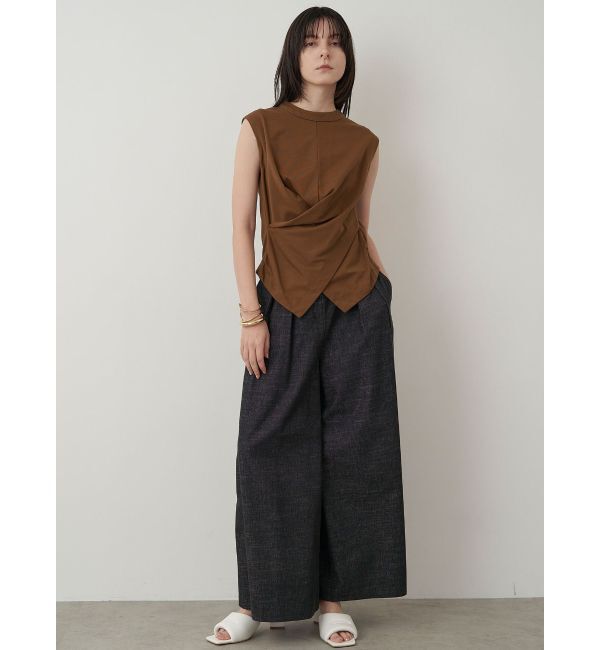 ELENDEEK「WAIST DRAPE CS」|Tシャツ・カットソー|