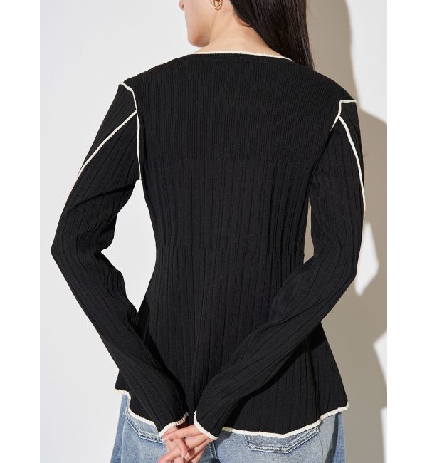 ELENDEEK「BI COLOR ENSEMBLE KT」|カーディガン|