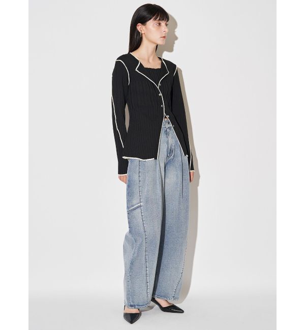 ELENDEEK「BI COLOR ENSEMBLE KT」|カーディガン|