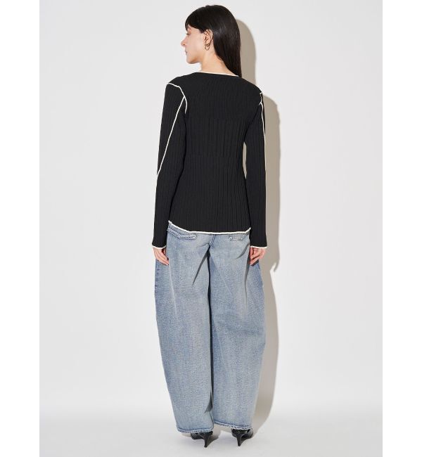 ELENDEEK「BI COLOR ENSEMBLE KT」|カーディガン|