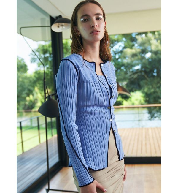 ELENDEEK「BI COLOR ENSEMBLE KT」|カーディガン|