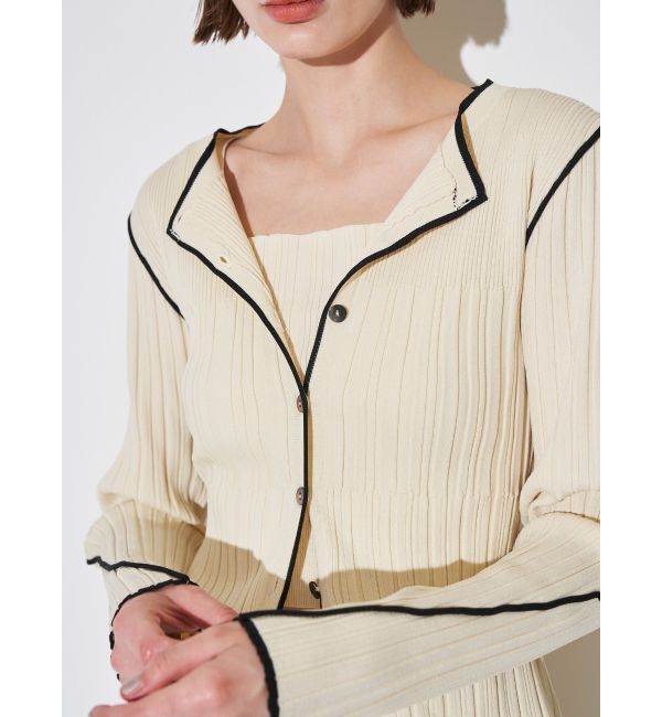 ELENDEEK「BI COLOR ENSEMBLE KT」|カーディガン|