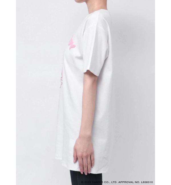 RESEXXY「【メロクロコラボ】リボンポイントビッグTシャツ」|Tシャツ・カットソー|