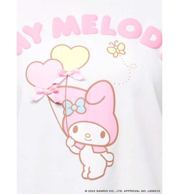 RESEXXY「【メロクロコラボ】リボンポイントビッグTシャツ」|Tシャツ・カットソー|