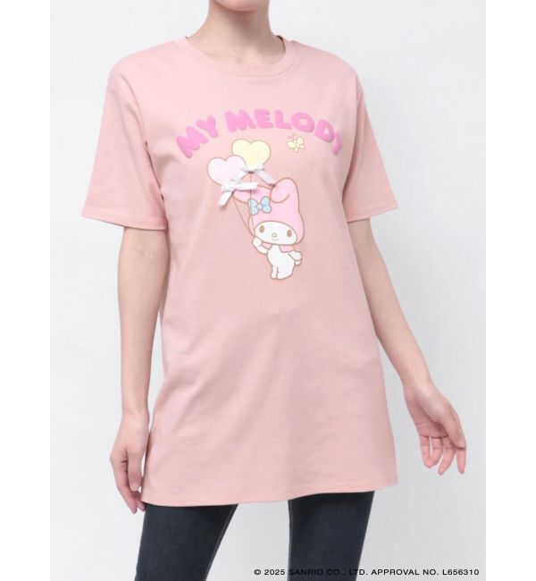 RESEXXY「【メロクロコラボ】リボンポイントビッグTシャツ」|Tシャツ・カットソー|