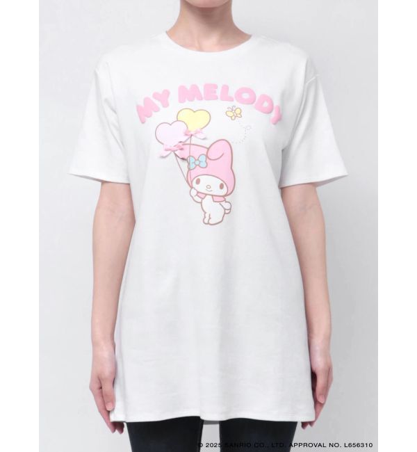 RESEXXY「【メロクロコラボ】リボンポイントビッグTシャツ」|Tシャツ・カットソー|