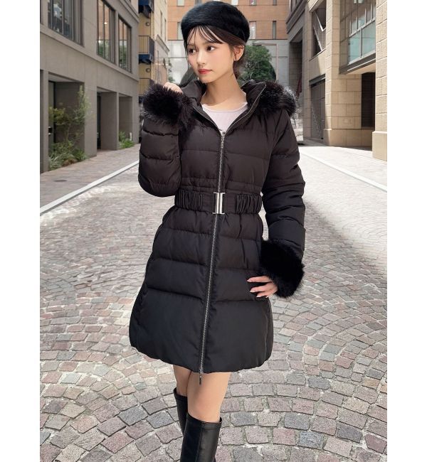 RESEXXY「【追加生産分】フード付きダウンコート」|ダウン|