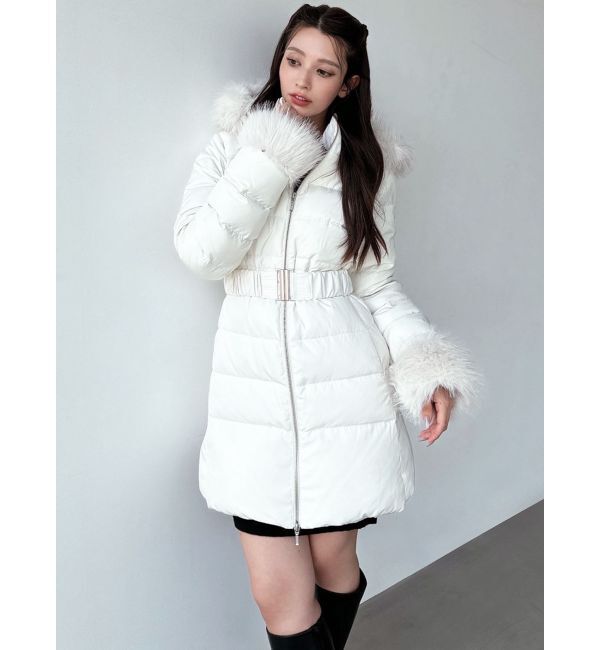 RESEXXY「【追加生産分】フード付きダウンコート」|ダウン|