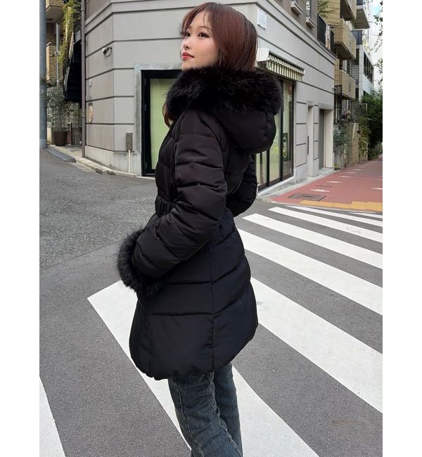 RESEXXY「【追加生産分】フード付きダウンコート」|ダウン|