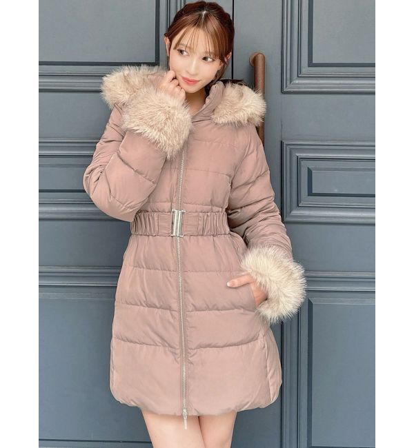 RESEXXY「【追加生産分】フード付きダウンコート」|ダウン|