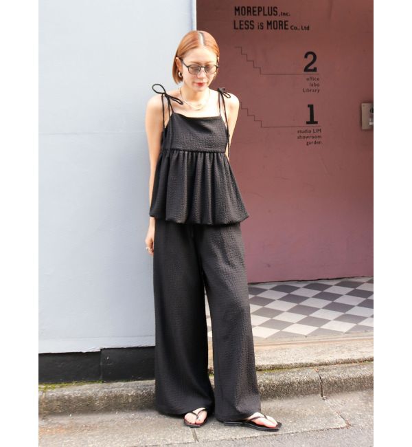 Ungrid「【WEB限定】ジャカードラフパンツ」|その他|