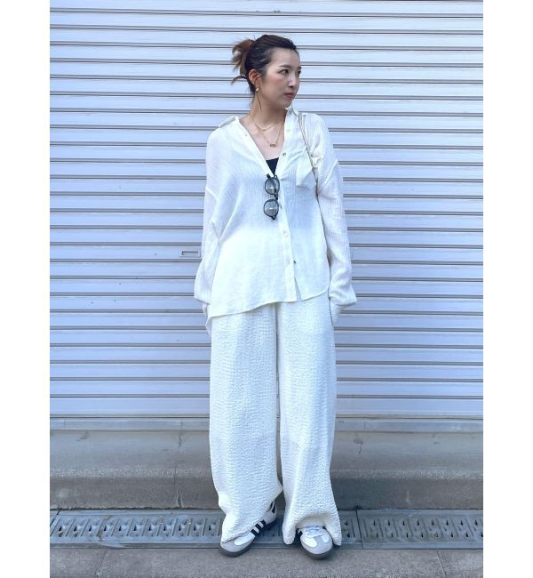 Ungrid「【WEB限定】ジャカードラフパンツ」|その他|