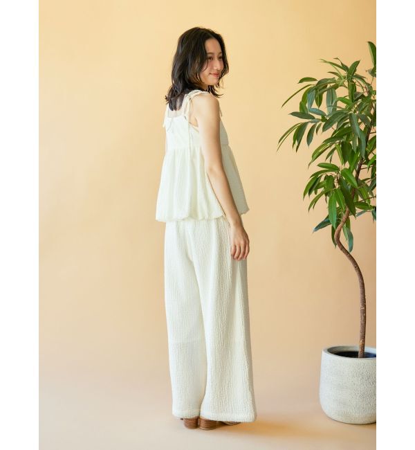 Ungrid「【WEB限定】ジャカードラフパンツ」|その他|