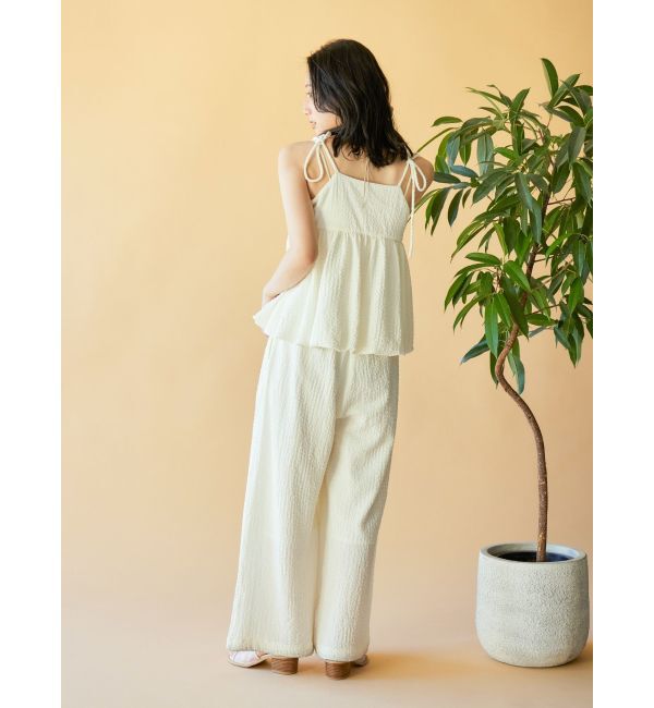 Ungrid「【WEB限定】ジャカードラフパンツ」|その他|