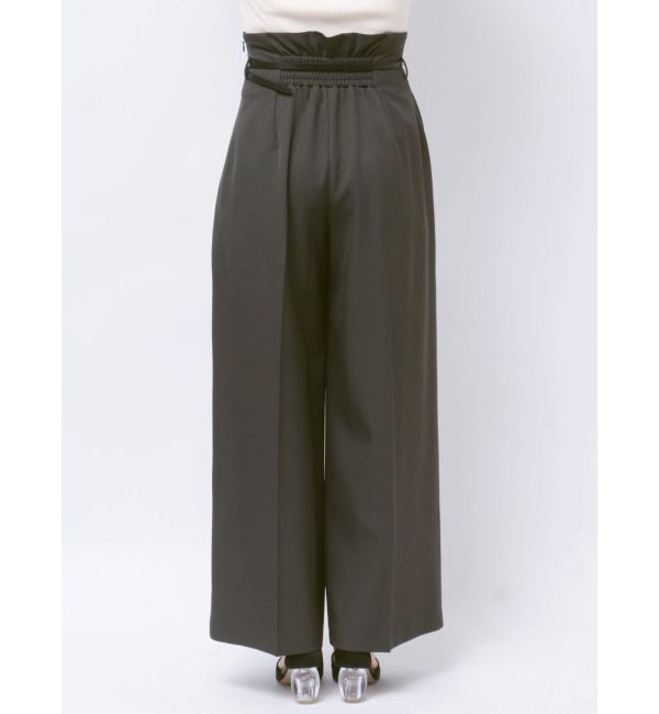 LAGUNAMOON「バイカラーベルトパンツ」|その他|