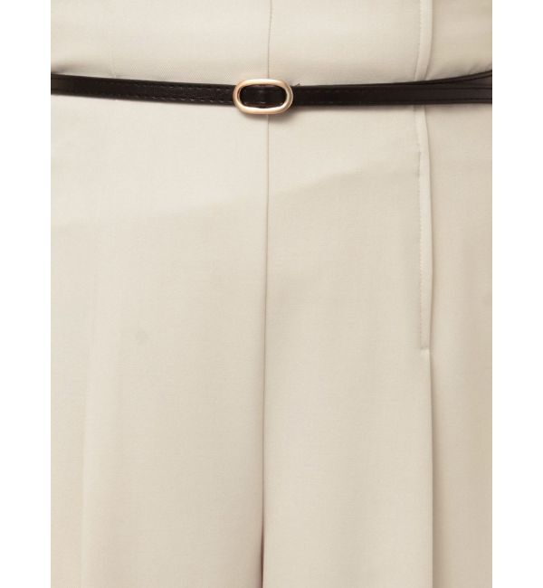 LAGUNAMOON「バイカラーベルトパンツ」|その他|