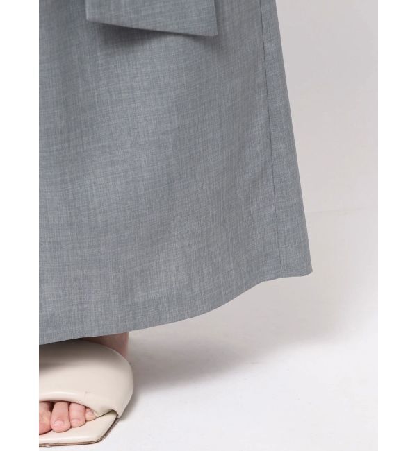 LAGUNAMOON「ウエストリボン2タックワイドパンツ」|その他|