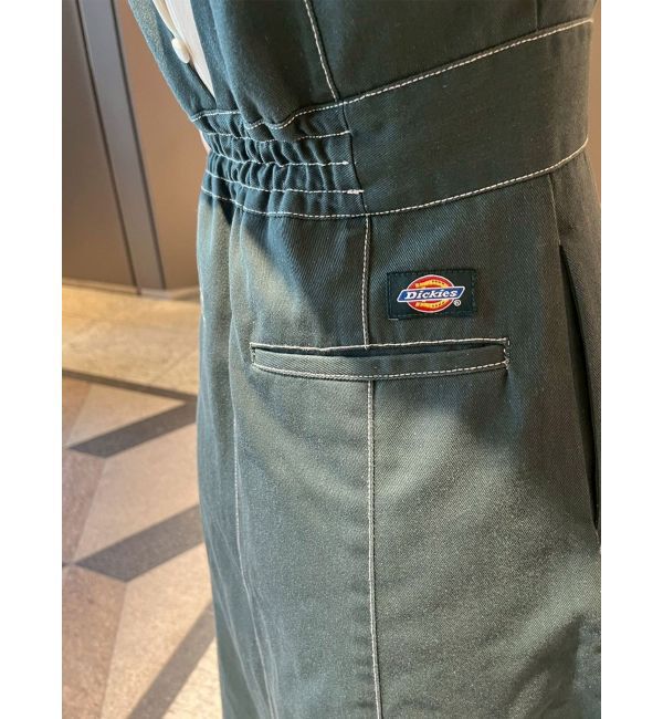 LAGUNAMOON「【別注Dickies】ZIPジャンパースカート」|ジャンパースカート|