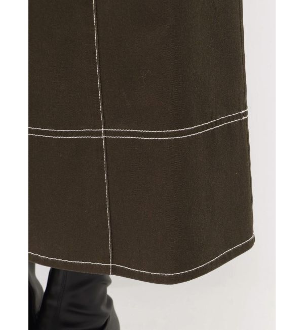 LAGUNAMOON「【別注Dickies】ZIPジャンパースカート」|ジャンパースカート|